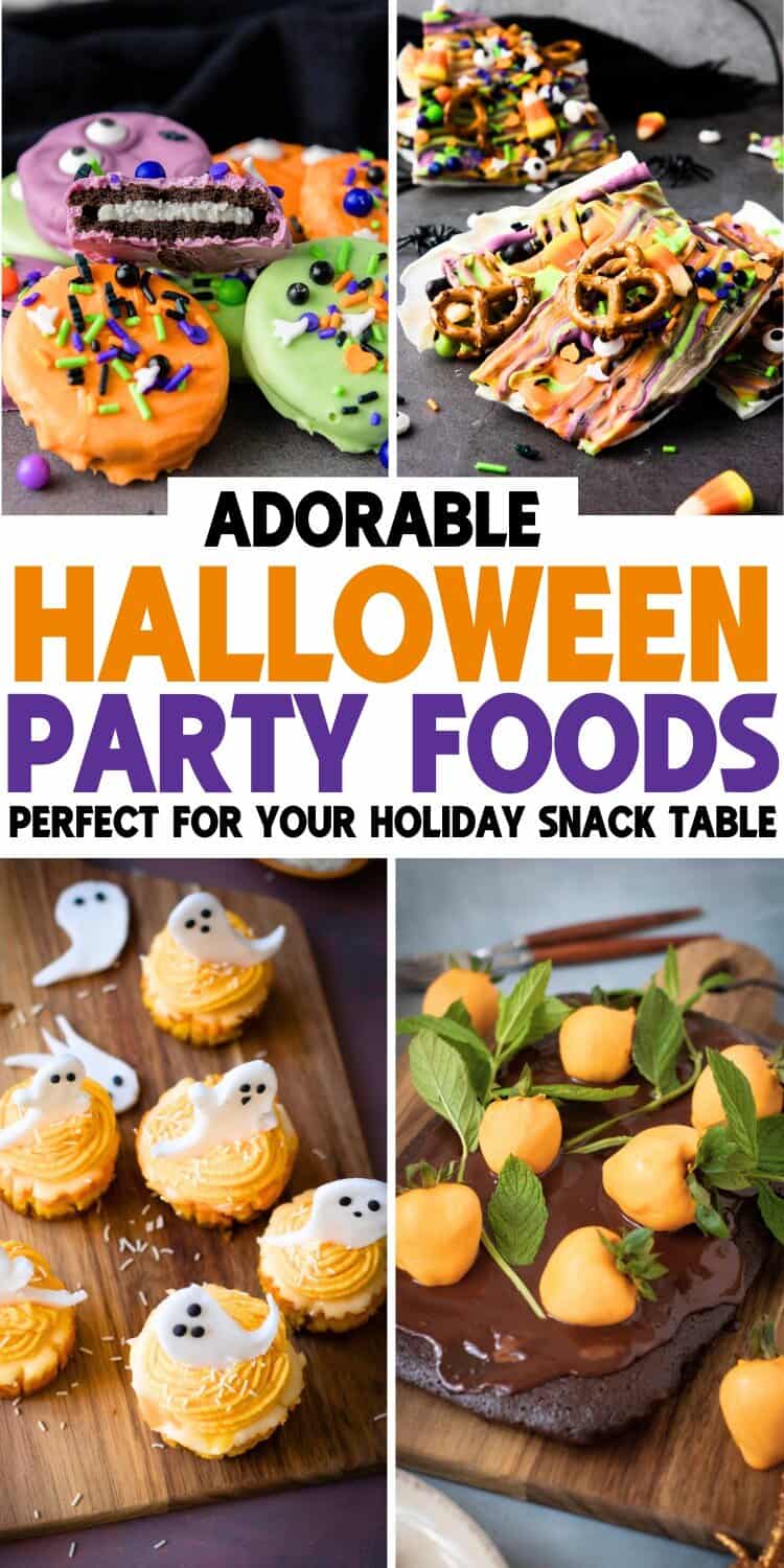 Creepy-Cute Halloween Party Food Ideas for Buffets and Snack Tables