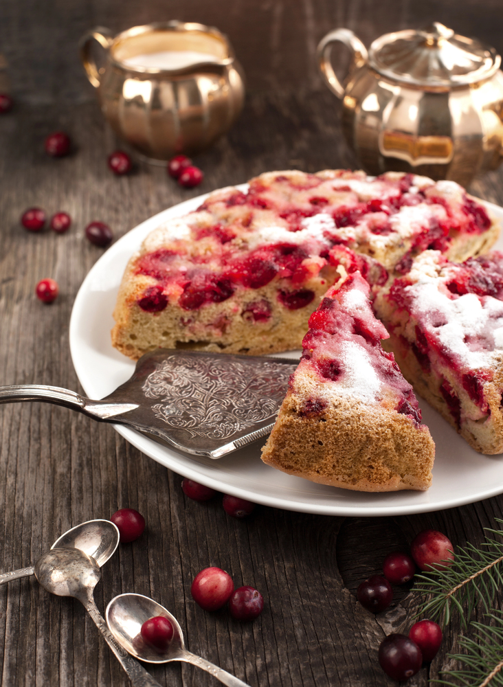 christmas cranberry cobbler pie dessert