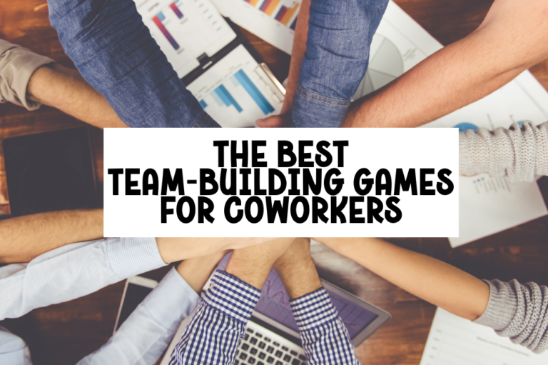 the best team building games for coworkers