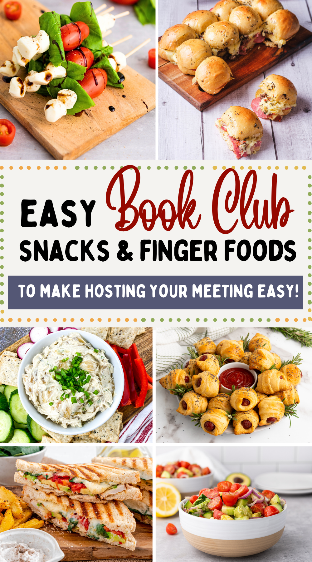 Book Club Snack Ideas for Easy Hosting and Cozy Discussion Nights