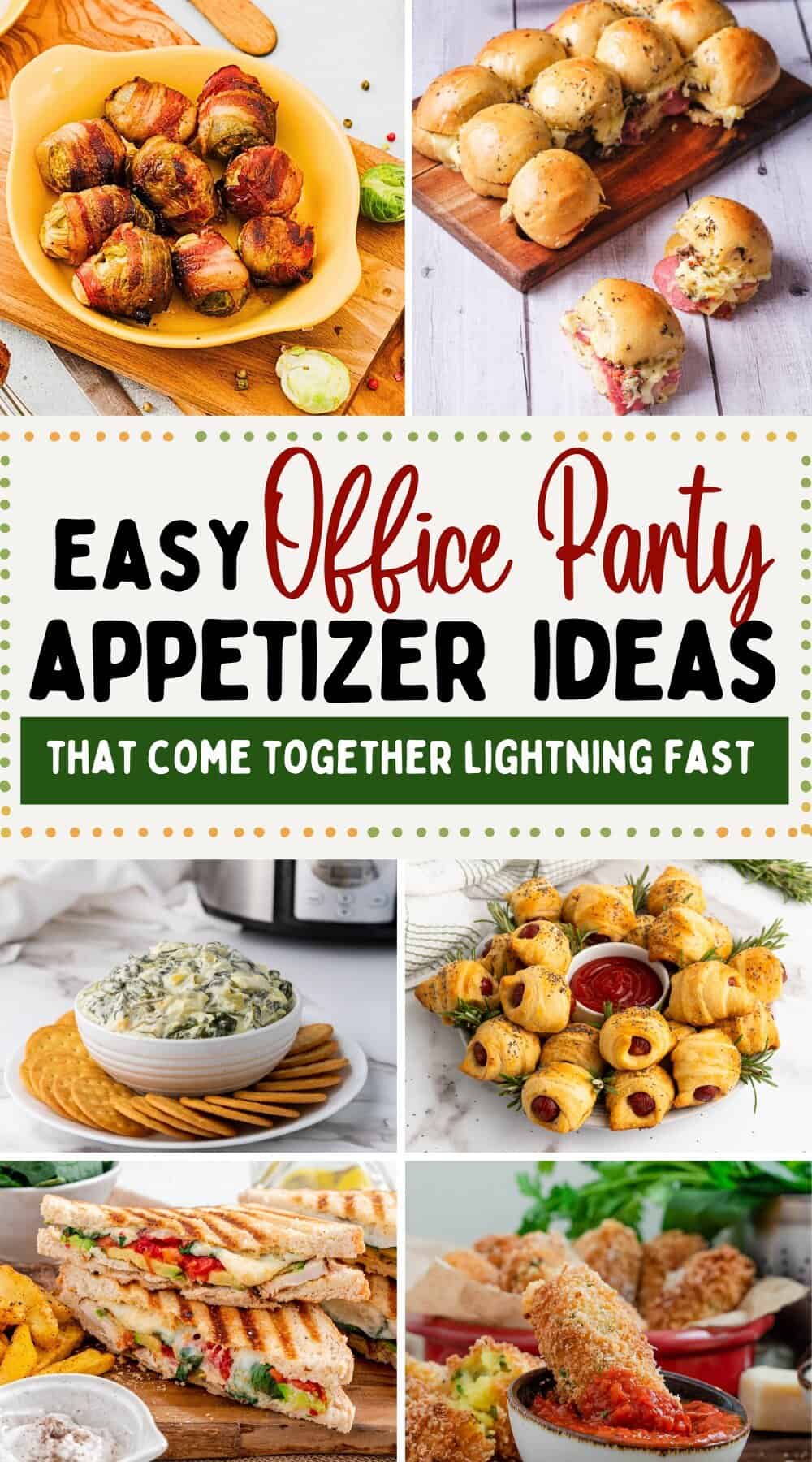 Quick Office Party Dishes For Birthdays Potlucks and Team Lunches