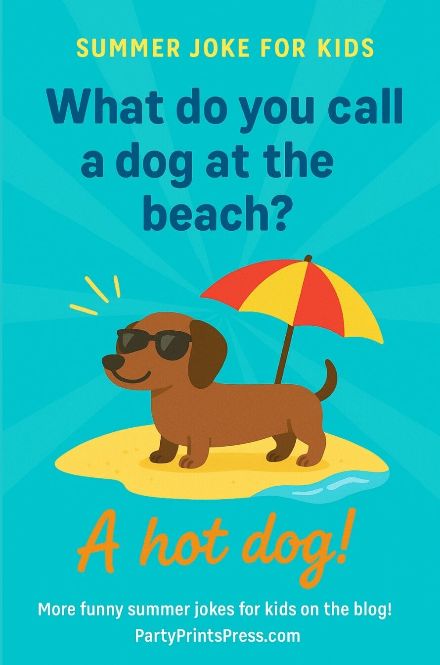 what do you call a dog at the beach - a hot dog
