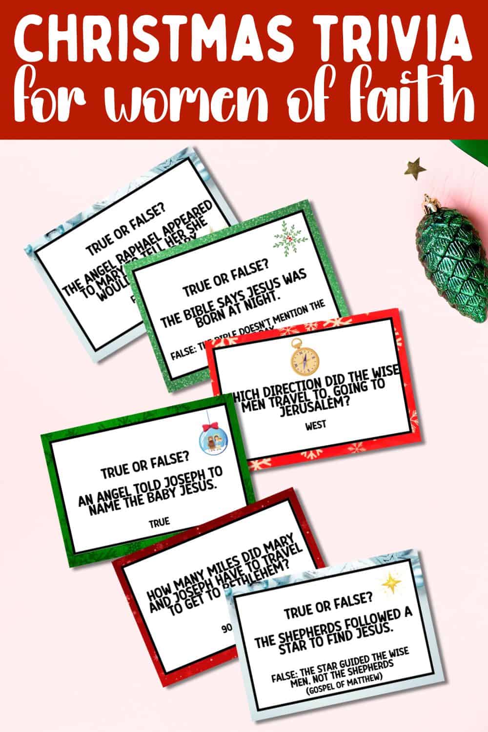 Faith-Based Christmas Trivia for Women’s Ministry Gatherings