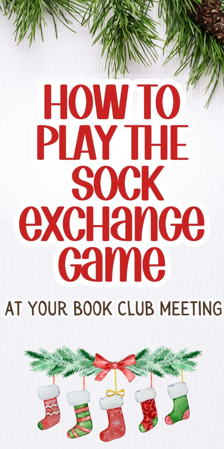 Host a Cozy Christmas Sock Exchange Game at Your Holiday Book Club