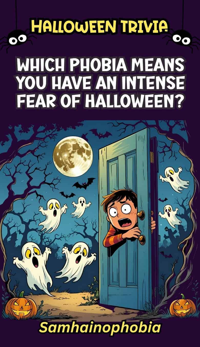 Which phobia means you have an intense fear of Halloween